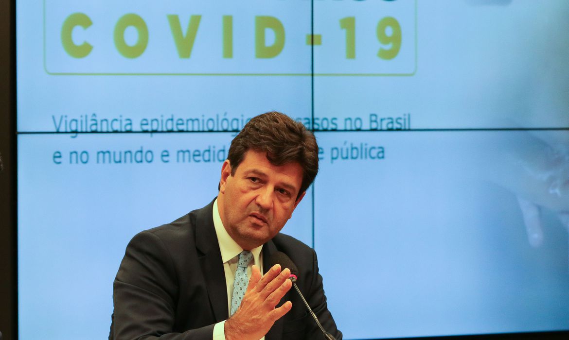 Ministro da Saúde, Luiz Henrique Mandetta, defende o o adiamento das eleições municipais deste ano por causa da crise do coronavírus