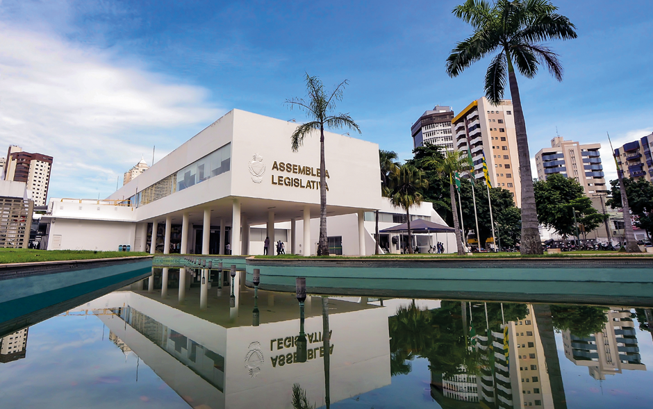 Sede da Assembleia Legislativa de Goiás. (Reprodução/Portal Alego)