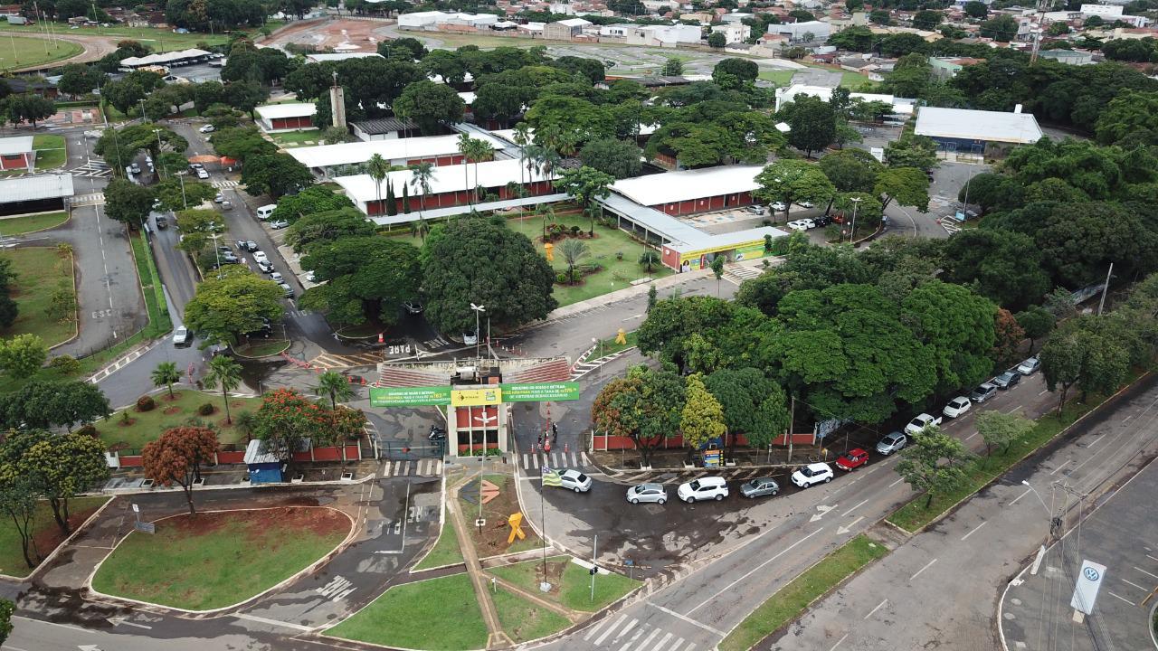 Sede do DETRAN em Goiânia. (Reprodução/DETRAN Goiás)