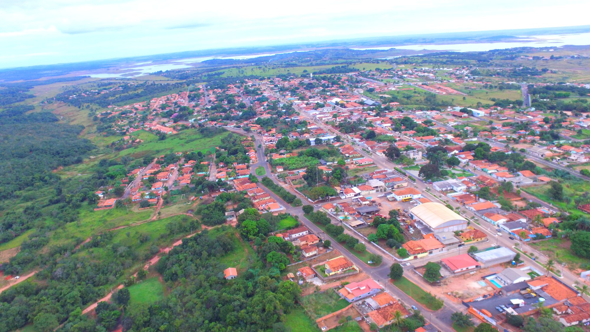 Foto panorâmica do município de Três Ranchos. (Reprodução/Arquivo)