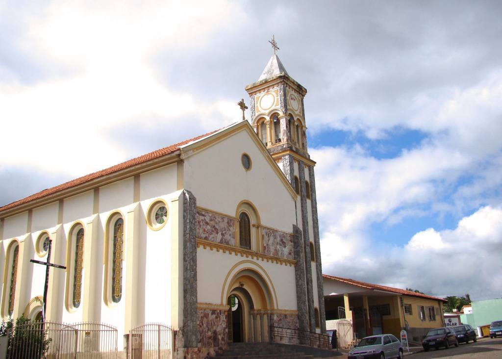 Paróquia Bom Jesus da Cana Verde, em Corumbaíba. (Reprodução/Arquivo)