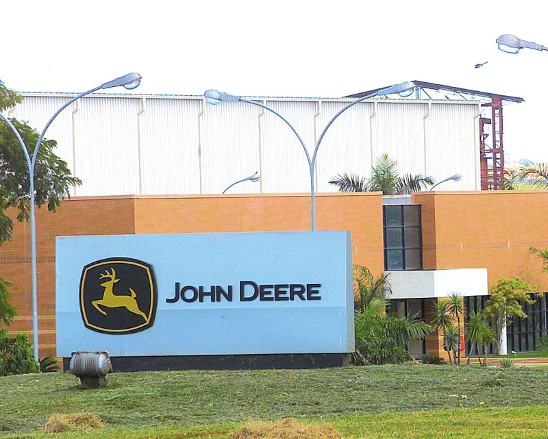 Fábrica da John Deere em Catalão. (Reprodução/Arquivo)