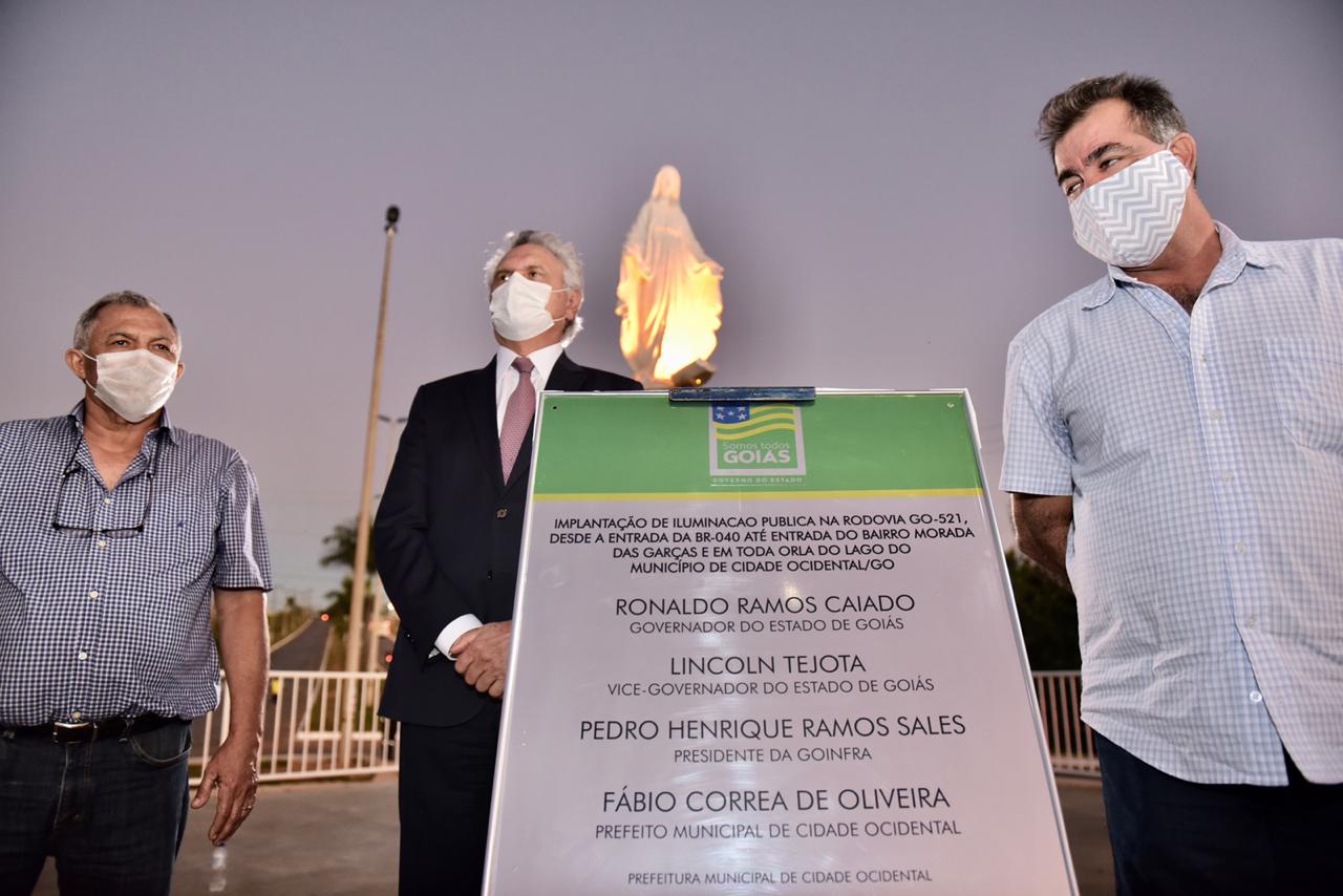 Mesmo em meio à pandemia, o Governo de Goiás segue trabalhando nas obras essenciais. (Foto: Cristiano Borges)