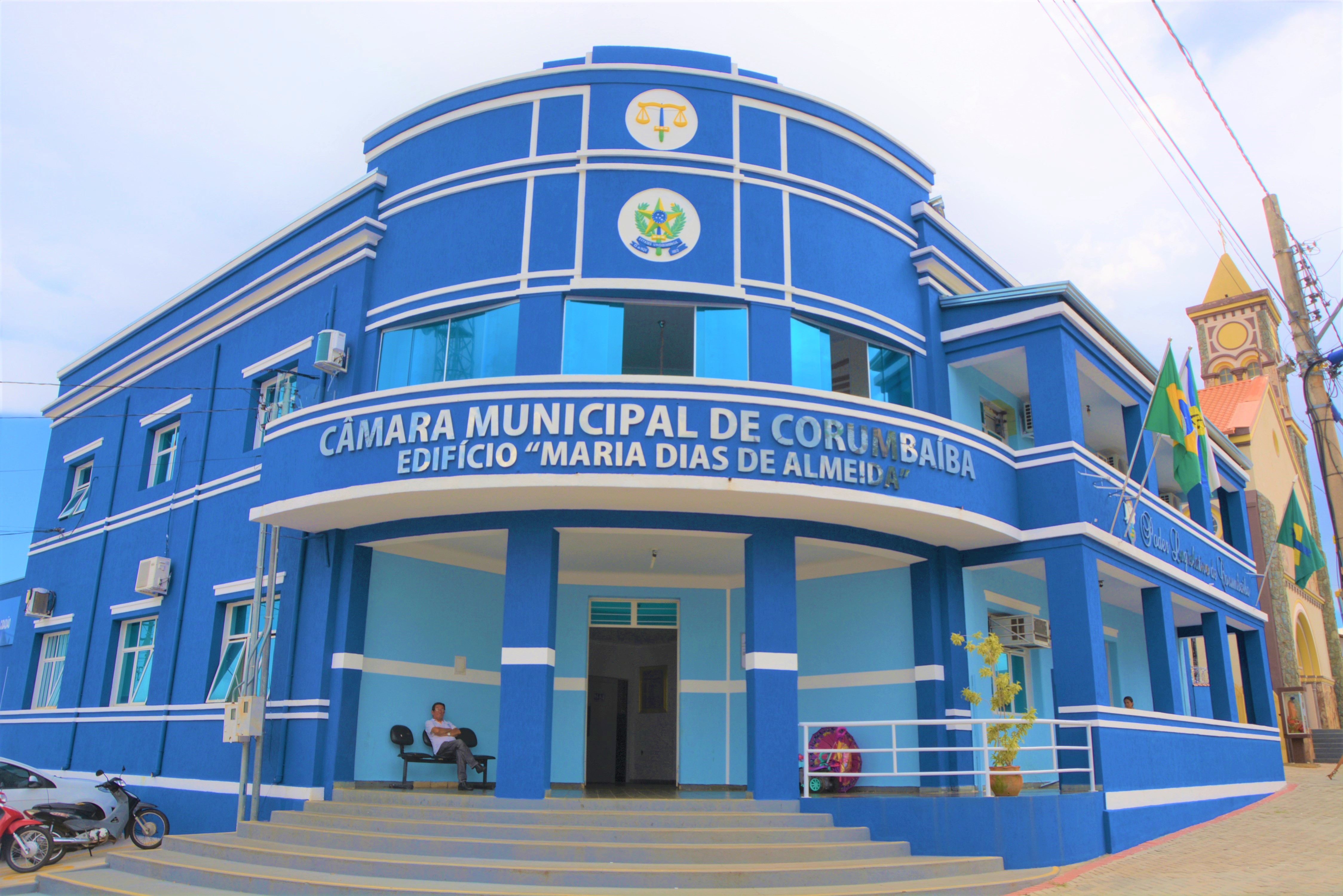 Prédio da Câmara Municipal de Corumbaíba Edifício 