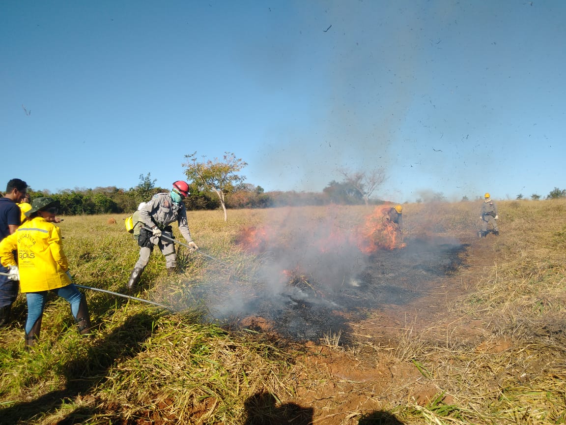Semad intensifica planejamento de combate aos incêndios e queimadas nas unidades de conservação de Goiás em 2020: entre as ações estão a contratação de brigadas civis e maquinário para a realização de