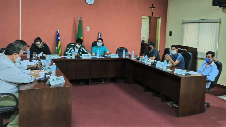 Plenário da Câmara de Davinópolis. (Foto: divulgação)