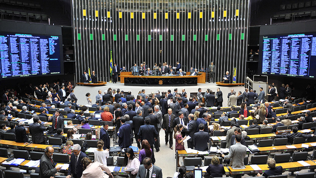Plenário da Câmara Federal. (Foto: divulgação)