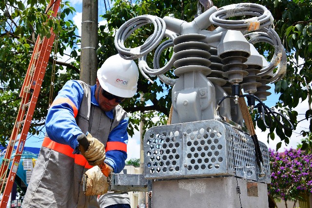Enel Goiás intensifica obras na rede elétrica no entorno do DF