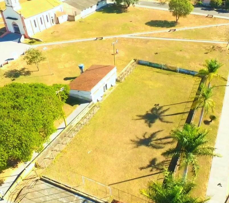 Panorâmica Campo de Futebol Society Leonardo Araújo Dias, que será reconstruido (Master Vídeo Filmes e Sdnews)