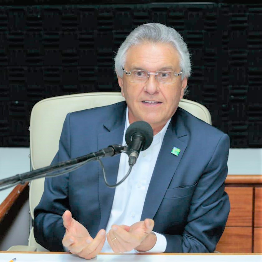 Governador Ronaldo Caiado aumenta sua força de representatividade politica no Estado (Reprodução)