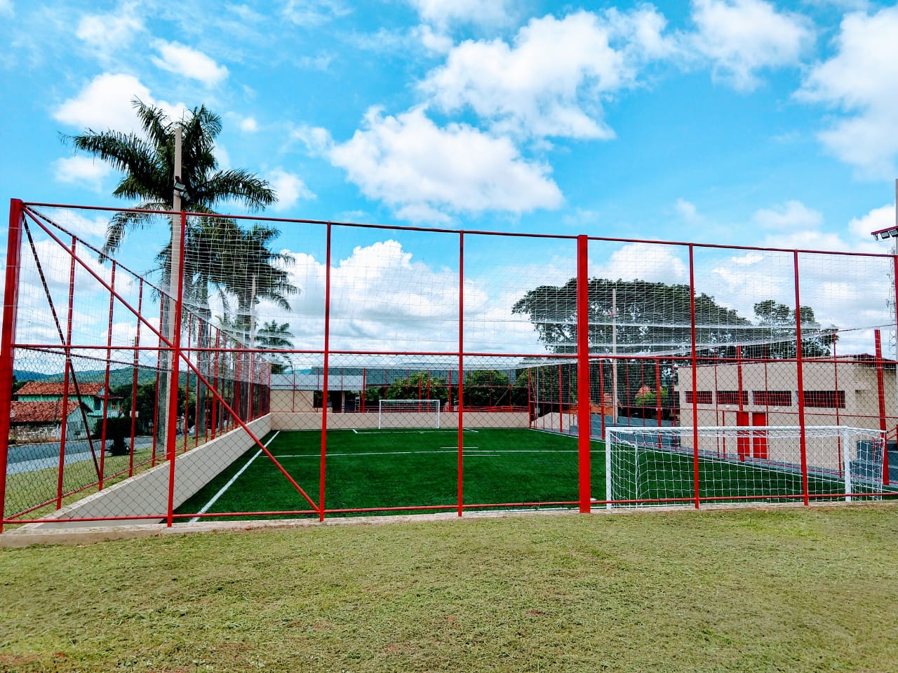 Campo de Futebol Society Leonardo Araújo Dias totalmente reconstruído (Sdnews)
