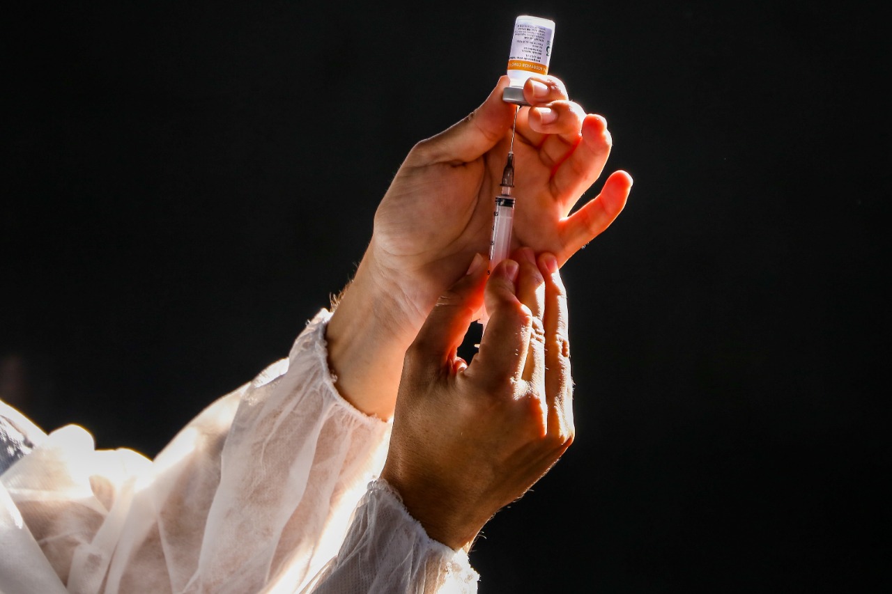 24 mil doses da vacina Coronavac foram recebidas no sábado (3)