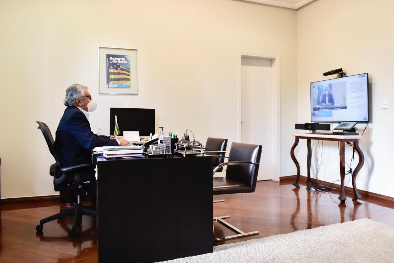 Governador Ronaldo Caiado participa do Encontro Estadual de Governança Turística, promovido em parceria entre Goiás Turismo e Sebrae