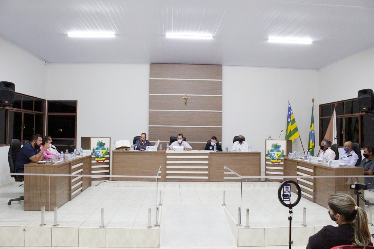 Parlamentares apresentando reivindicação em prol da comunidade de ouvidorenses (Foto: Ciro Araújo)