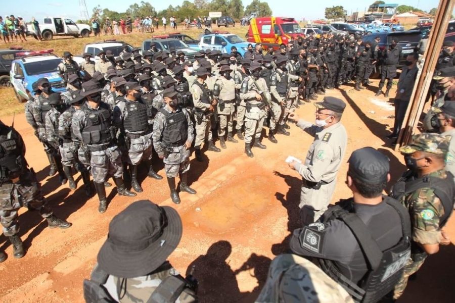 Operação de captura a Lázaro Barbosa durou 15 dias e mobilizou mais de 270 agentes de Goiás, Distrito Federal e das forças de segurança federais (Foto: Fábio Lima)