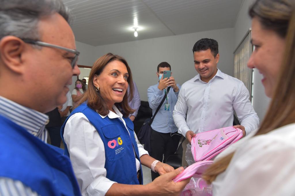 Primeira-dama participa de evento em Turvânia que marca fim da distribuição dos cartões do Mães de Goiás em todos municípios do Estado