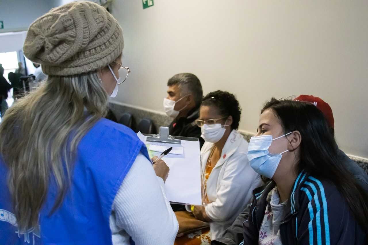 Equipes da Secretaria da Saúde e Crer prepararam 500 pacientes em três dias para o mutirão