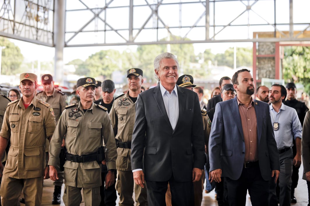Governador Ronaldo Caiado entrega novas instalações do Centro Integrado de Comando e Controle do Comando de Operações de Cerrado (COC) da Polícia Militar