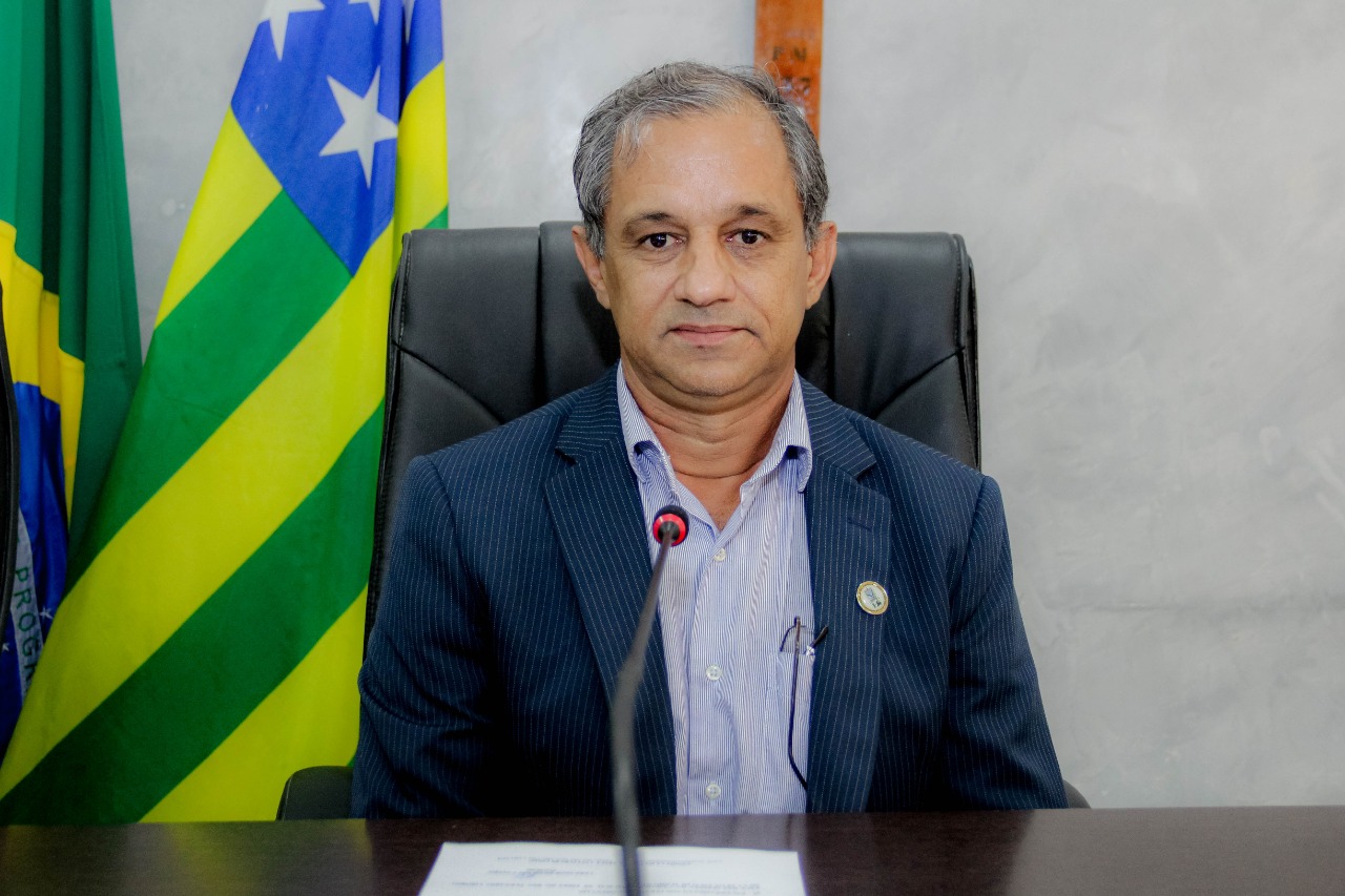 Denilson de Castro, presidente da Câmara Municipal de Vereadores de Pires do Rio 