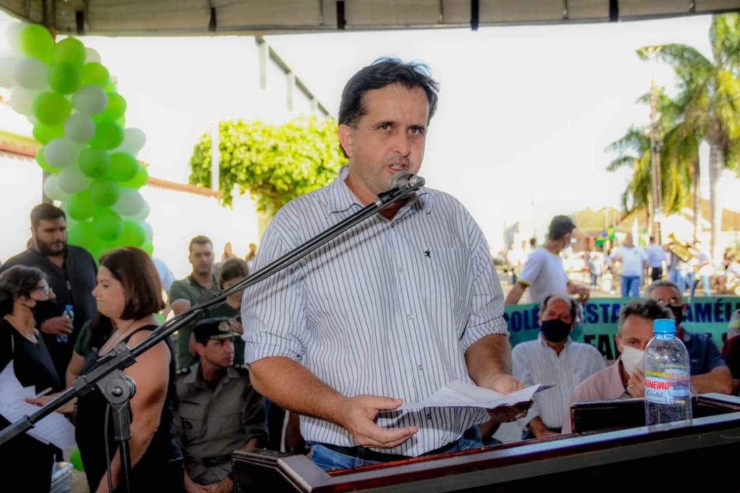 Allisson Henrique Barbosa Peixoto, prefeito de Goiandira (Foto: Lucas Machado / Portal Sdnews) 