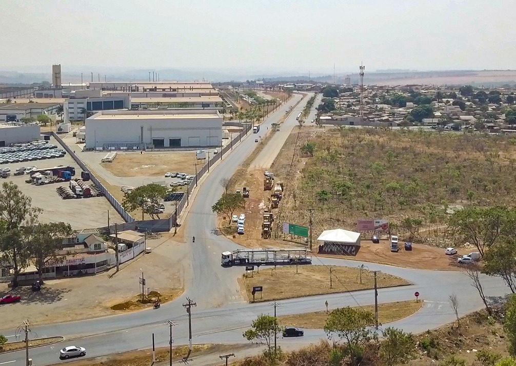  Em Anápolis, Governo de Goiás executa obras de conclusão do anel viário do Daia e conclui restauração da GO-330