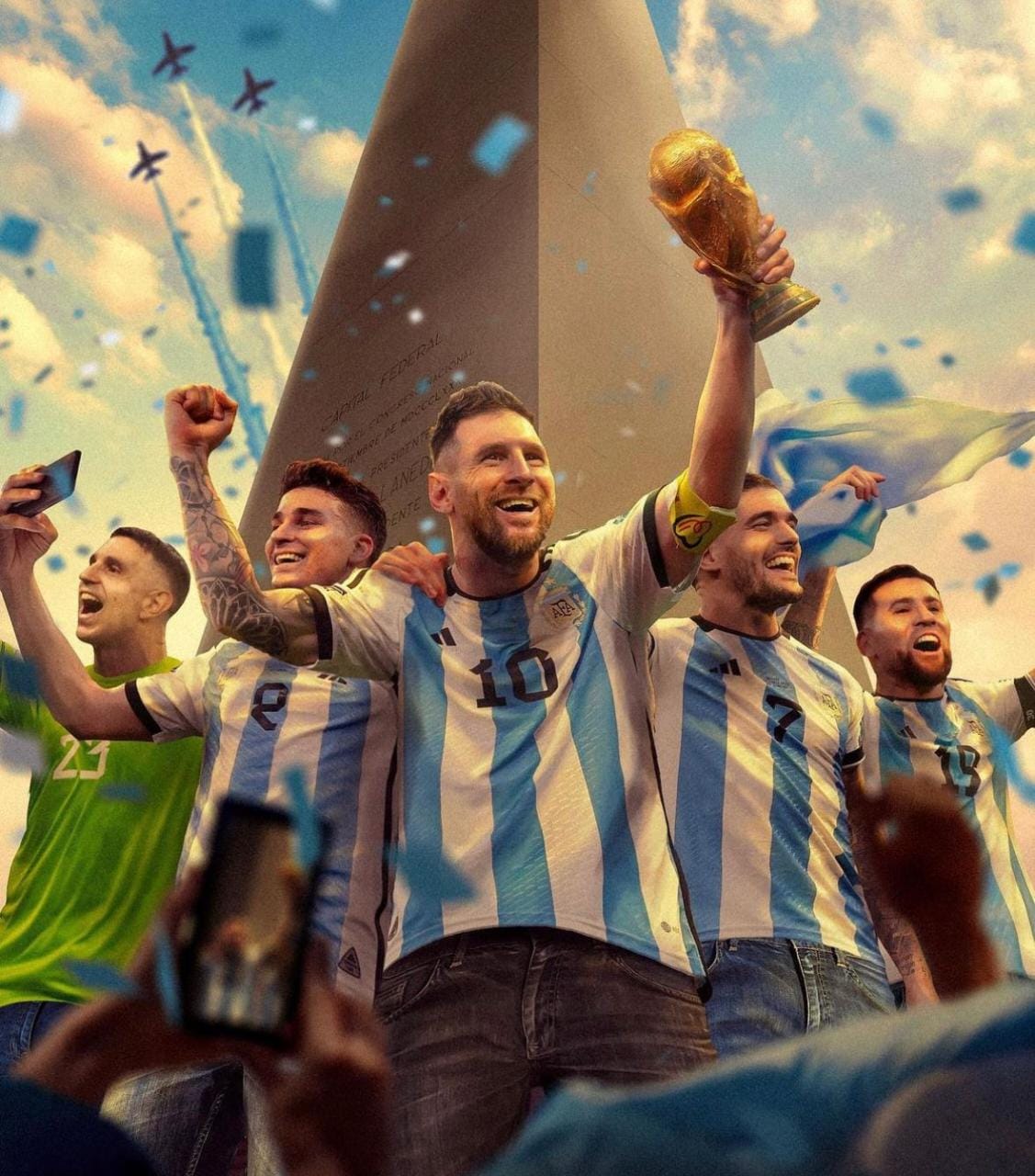 Argentina fatura o tri mundial diante da França e coroa um genial