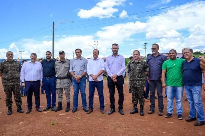 Exército Brasileiro realiza vistoria na rodovia GO-213; trecho é pauta de convênio entre o Governo de Goiás via GOINFRA 