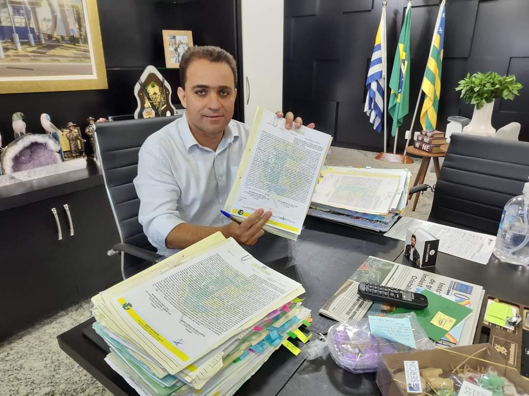 O prefeito Daniel Sabino Vaz, o Daniel do Sindicato têm atuado em todas frentes em Cristalina 
