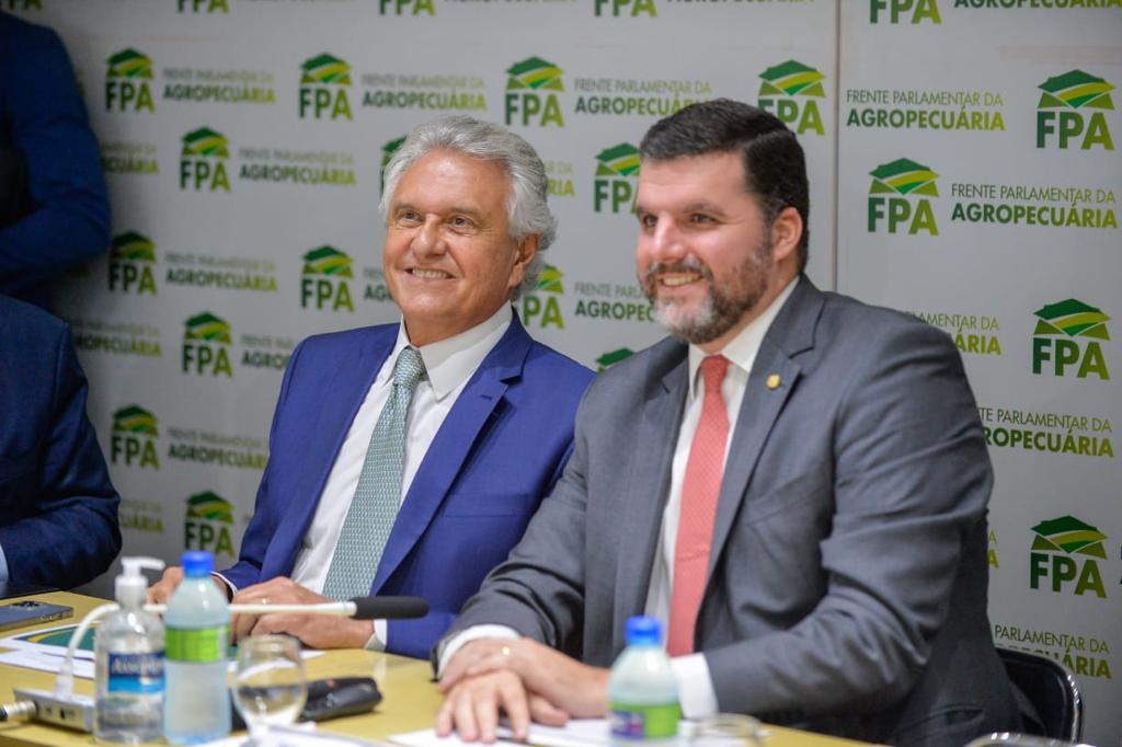 Brasília-DF: Caiado defende proteção de propriedades rurais em encontro da Frente Parlamentar da Agropecuária