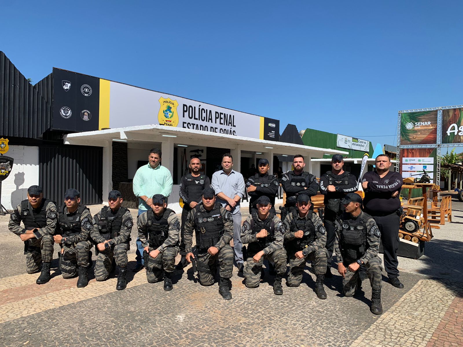 Forças de segurança do Estado participam da 76ª Exposição Agropecuária do Estado de Goiás e reforçam vigilância no parque e arredores