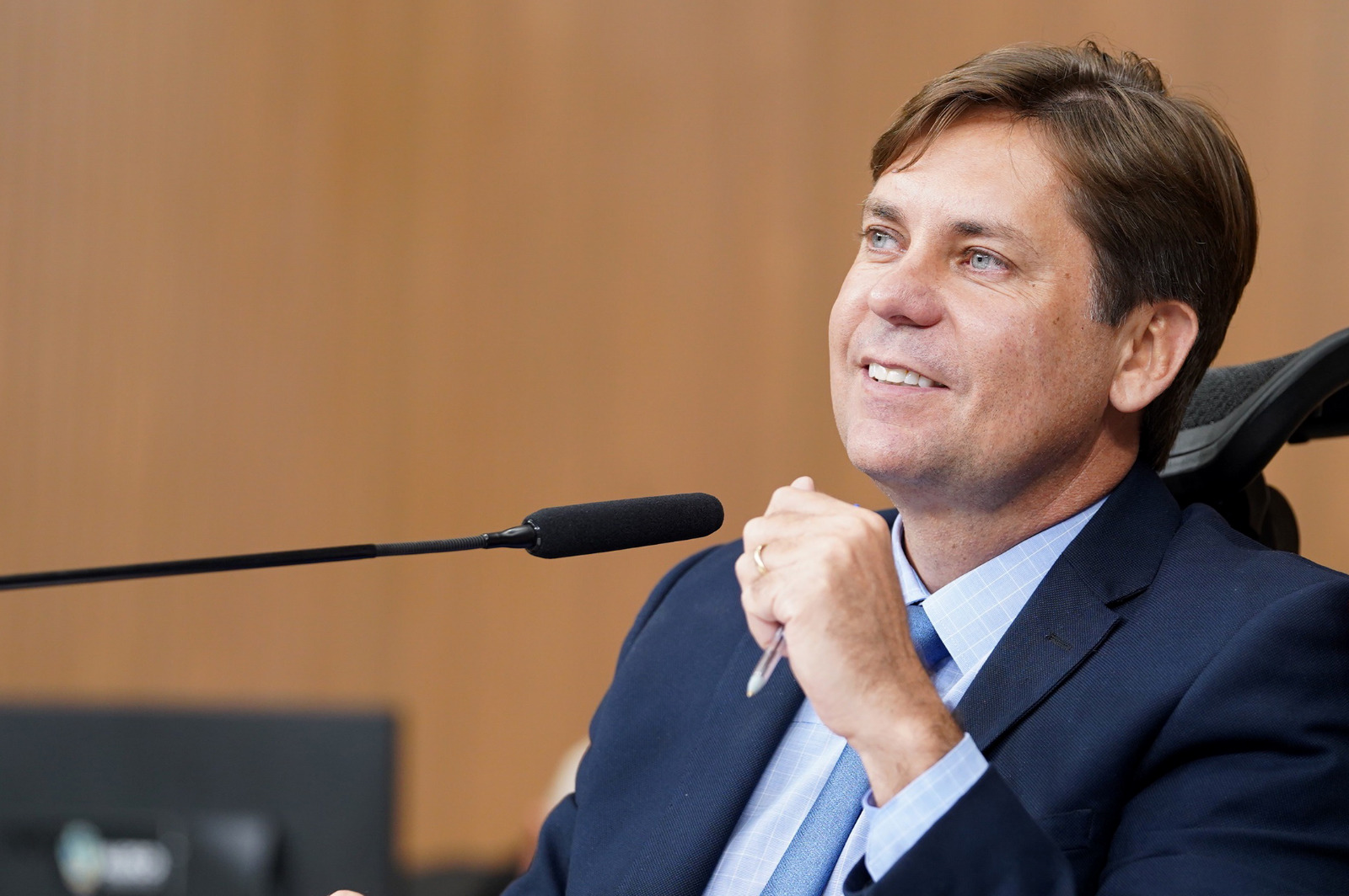 Presidente da Assembleia Legislativa do Estado de Goiás, deputado estadual Bruno Peixoto (UB), um dos propositores da matéria 