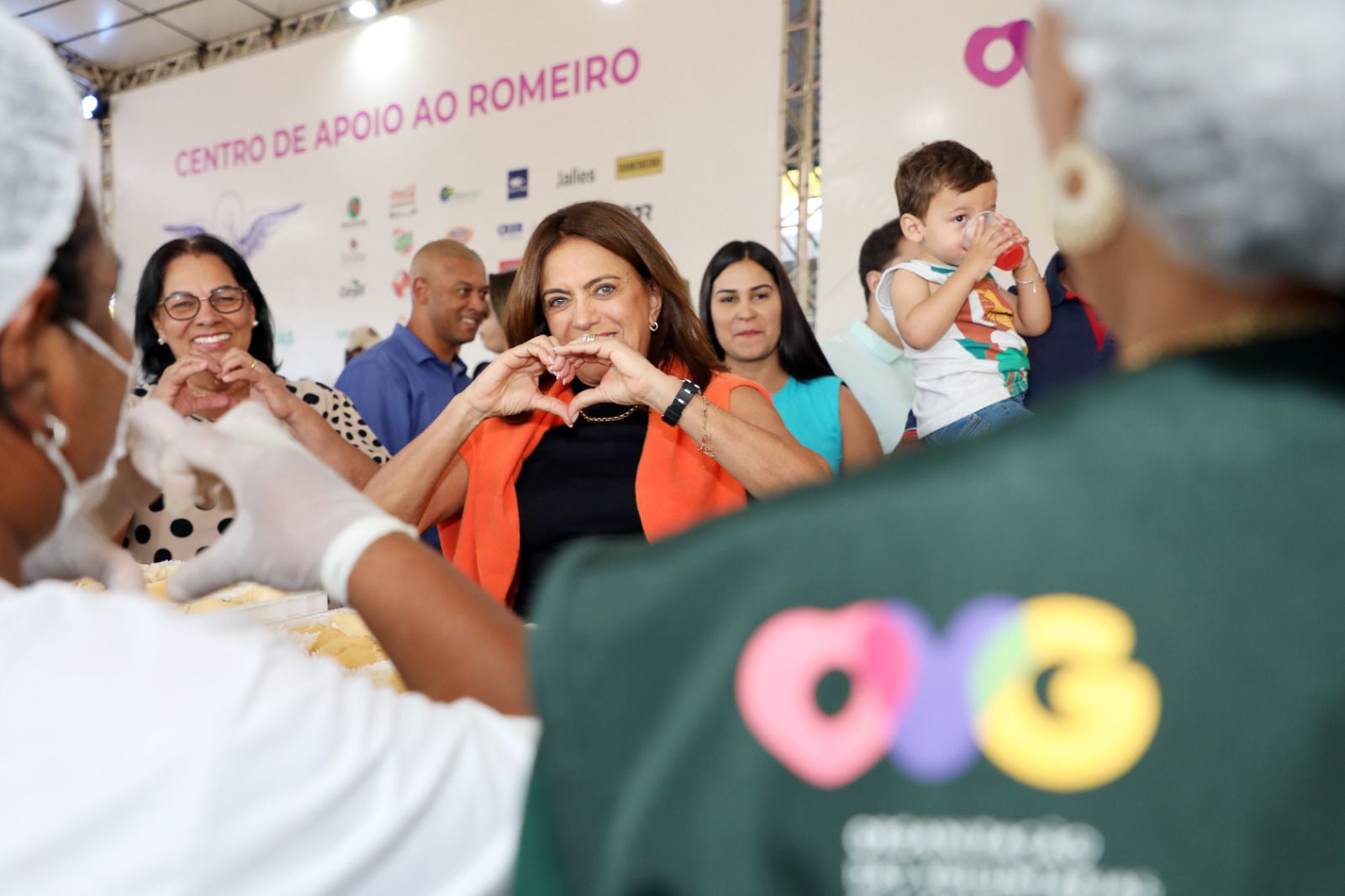 Gracinha Caiado visita Centro de Apoio ao Romeiro da OVG durante Romaria à Trindade