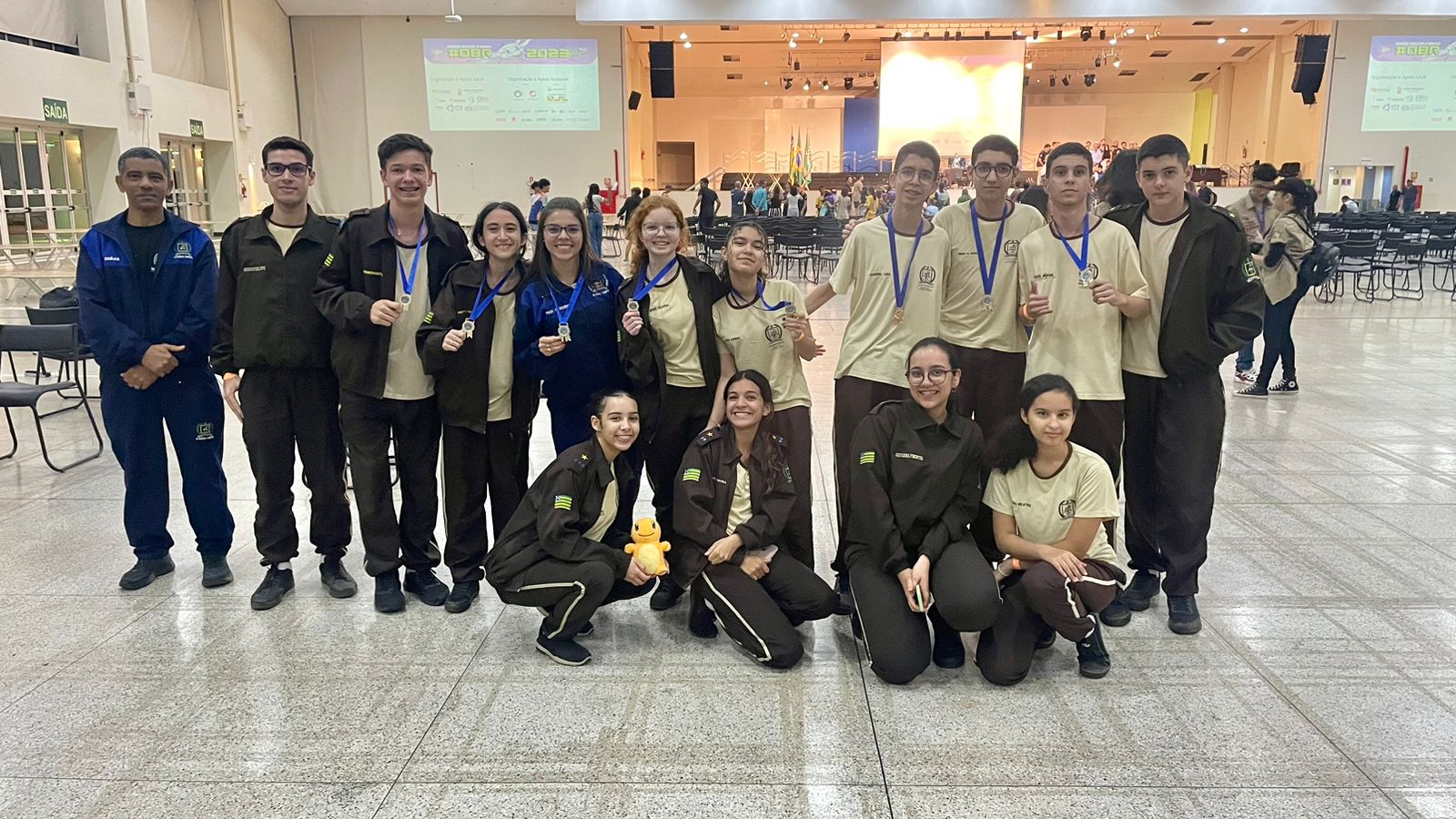 Estudantes de Colégio Estadual Militar Doutor Tharsis Campos, de Catalão, são premiados em Olimpíada Brasileira de Robótica 