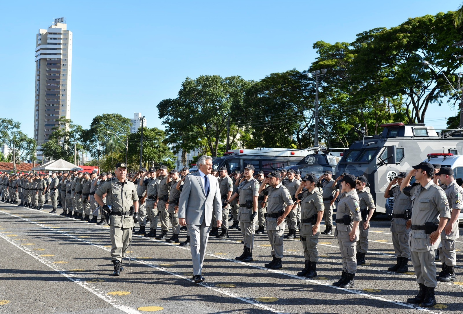 Governador Ronaldo Caiado autoriza nomeação de 500 aprovados no concurso para soldado de 2ª classe da Polícia Militar e 250 soldados de 2ª classe do Corpo de Bombeiros 