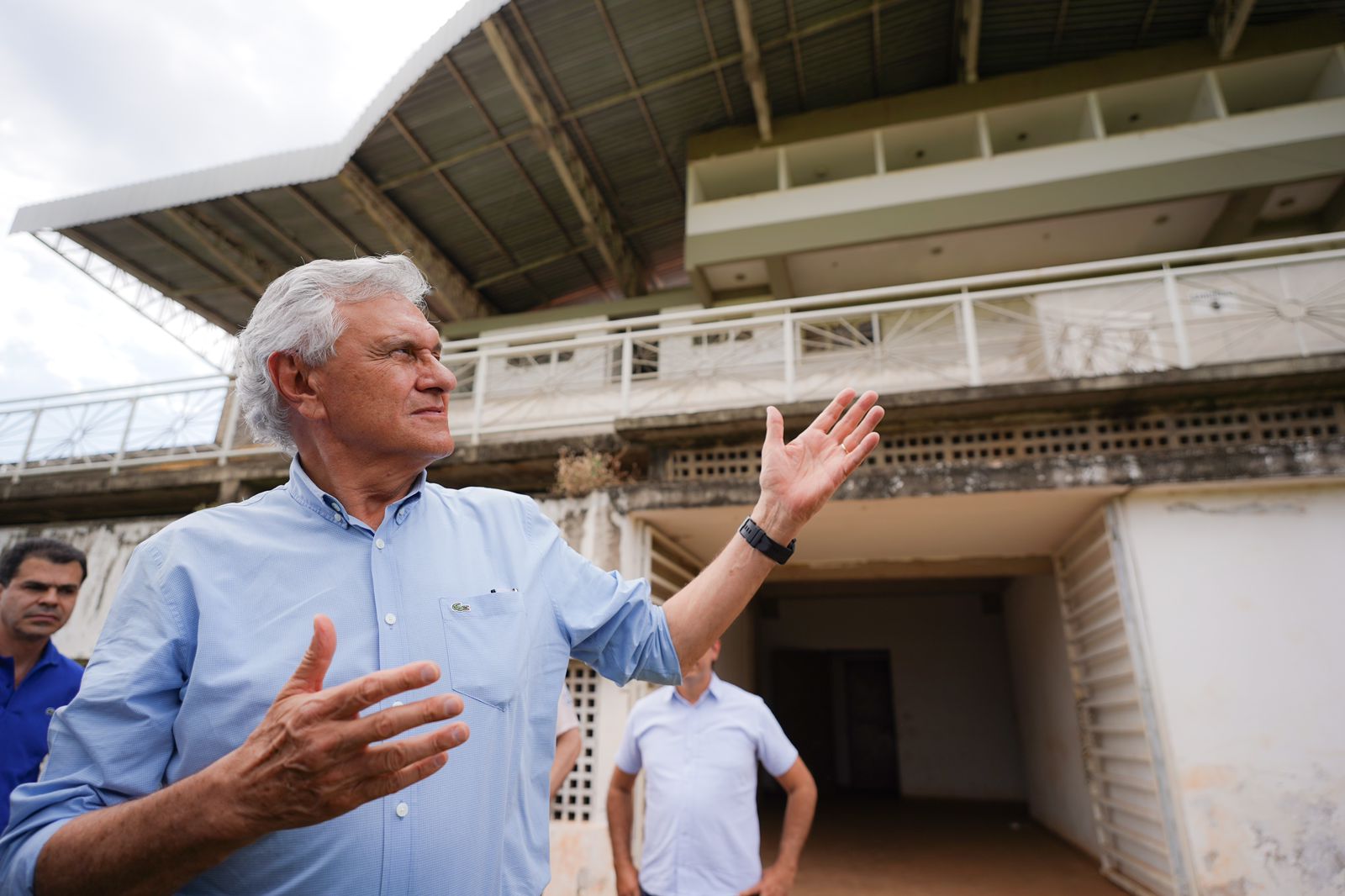 Governador Ronaldo Caiado autorizou a construção de novo Cavalhódromo de Pirenópolis, durante visita a cidade neste sábado