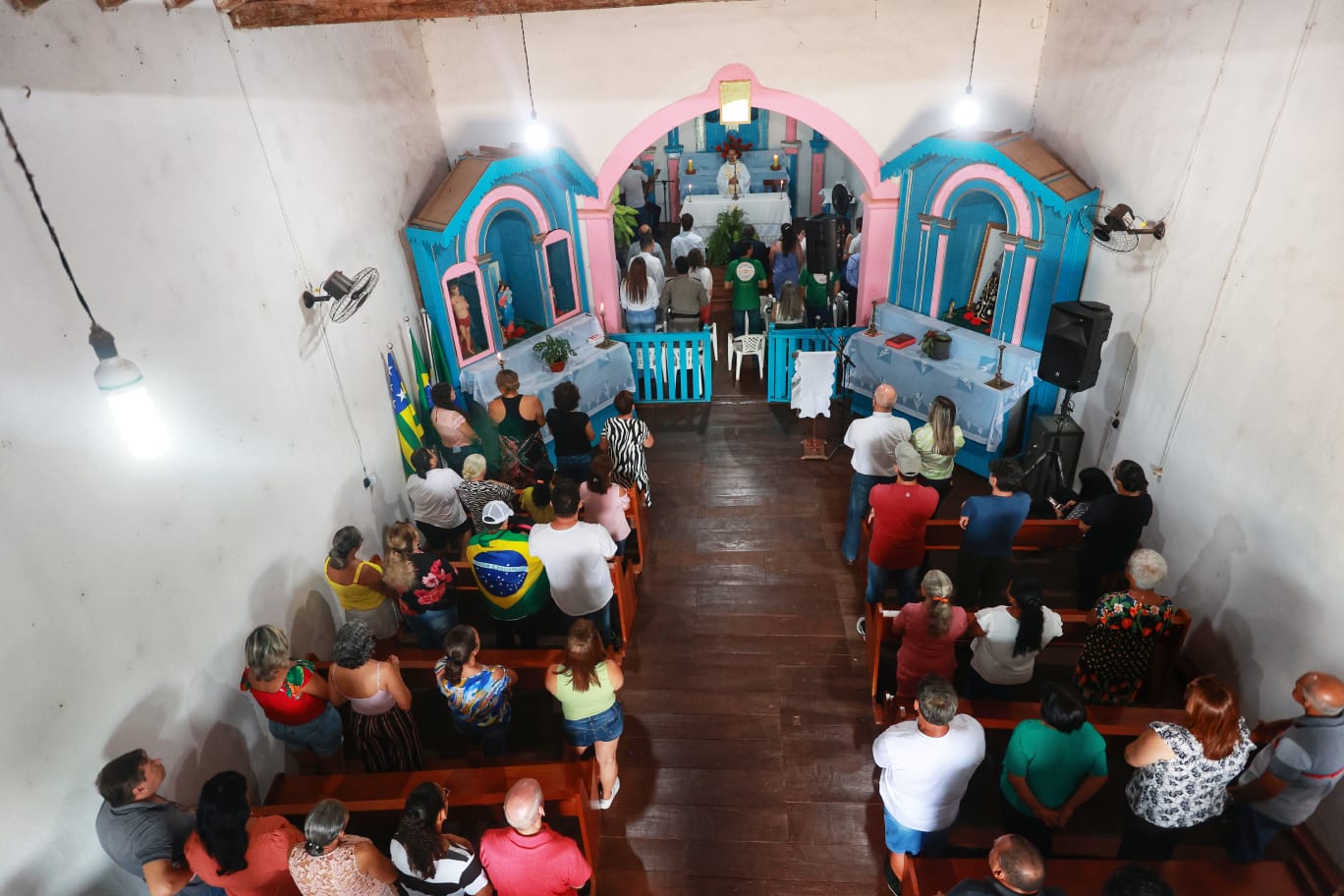 Festividades na Igreja Nossa Senhora do Rosário celebram o distrito de Buenolândia como Marco Zero do Estado de Goiás