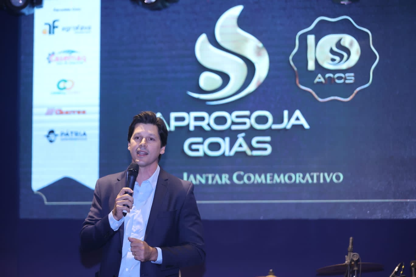 Em evento de comemoração aos 10 anos da Aprosoja, Daniel Vilela reafirma o compromisso do Governo de Goiás com o agronegócio