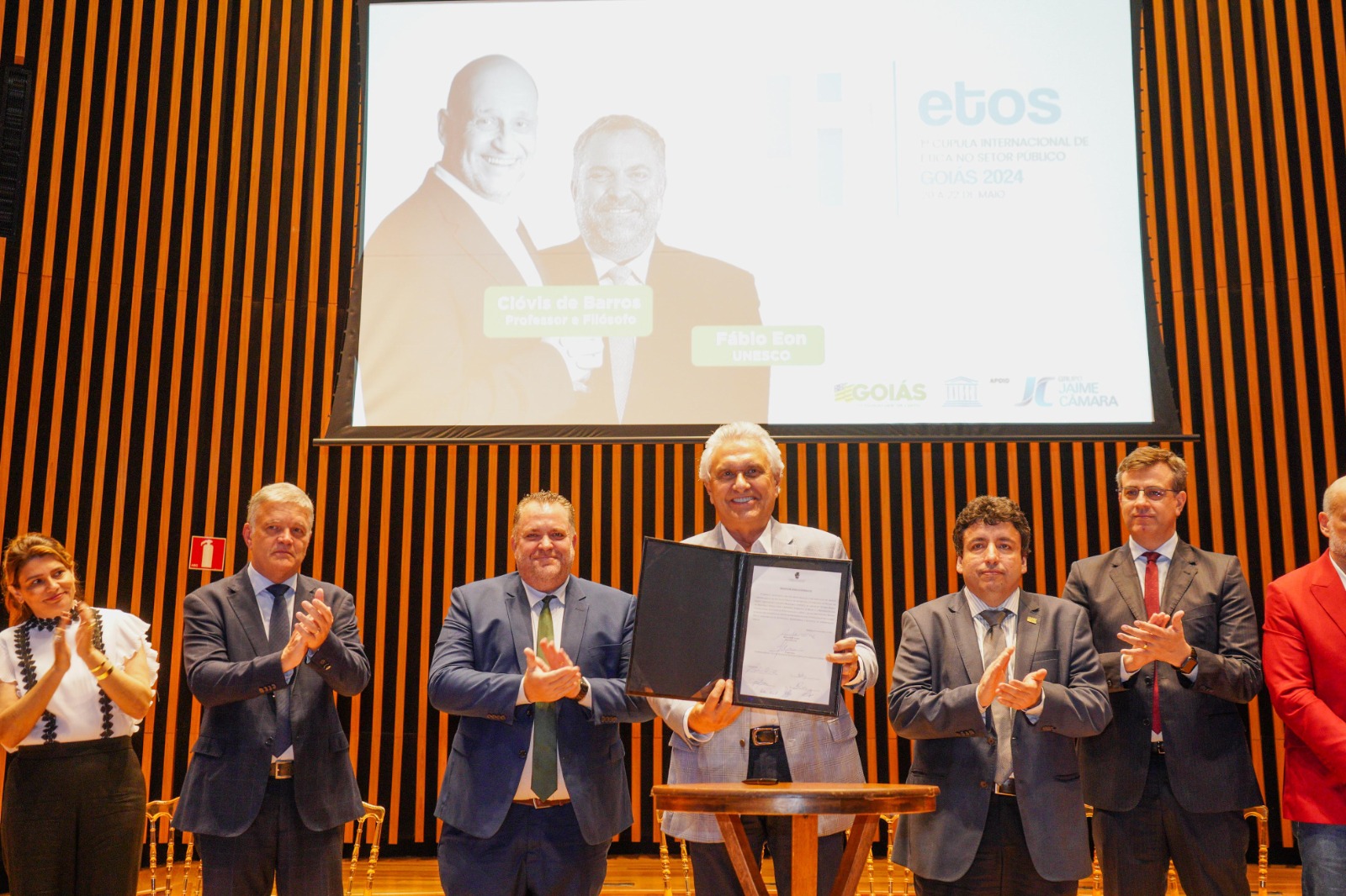 Governador Ronaldo Caiado ressalta a necessidade do resgate da ética no Brasil durante pré-lançamento da 1ª Cúpula Internacional de Ética no Setor Público