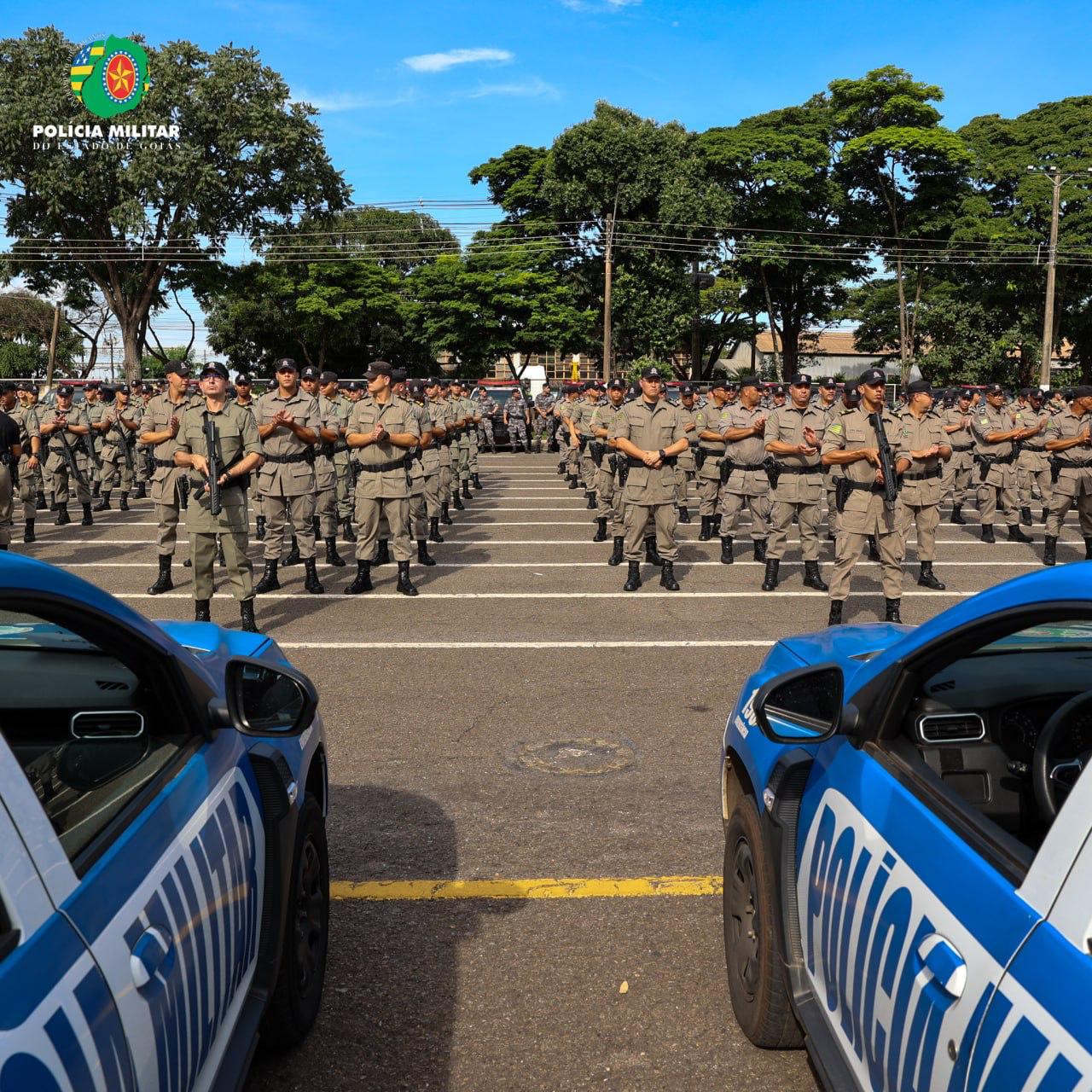 Policiais militares goianos trabalham de forma integrada às demais forças estaduais de segurança e às forças federais e municipais para reduzir índices de violência