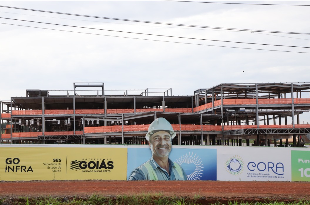 Obras do Complexo Oncológico de Referência do Estado de Goiás, em Goiânia, devem ter primeira etapa concluída no final de 2024