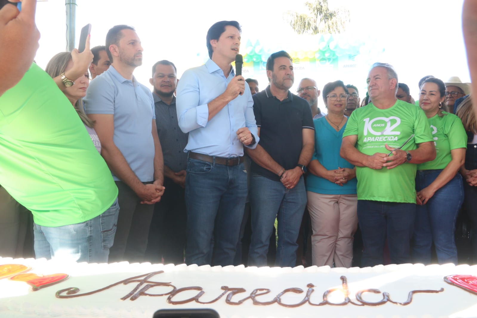 Vice-governador Daniel Vilela participa neste sábado (10/05) das comemorações do aniversário de 102 anos de Aparecida de Goiânia 