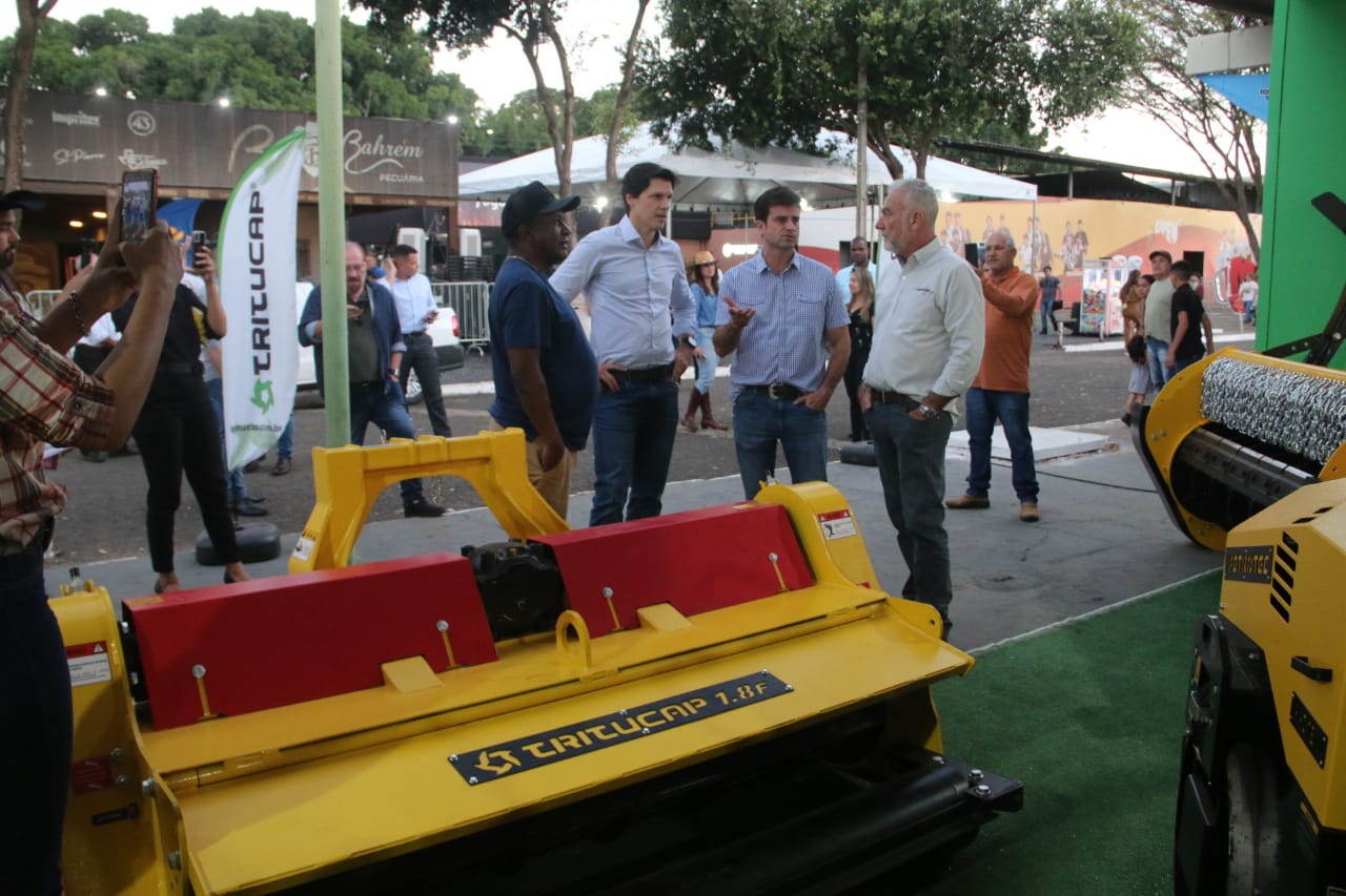 Vice-governador de Goiás, Daniel Vilela, visita 77ª Exposição Agropecuária do Estado de Goiás