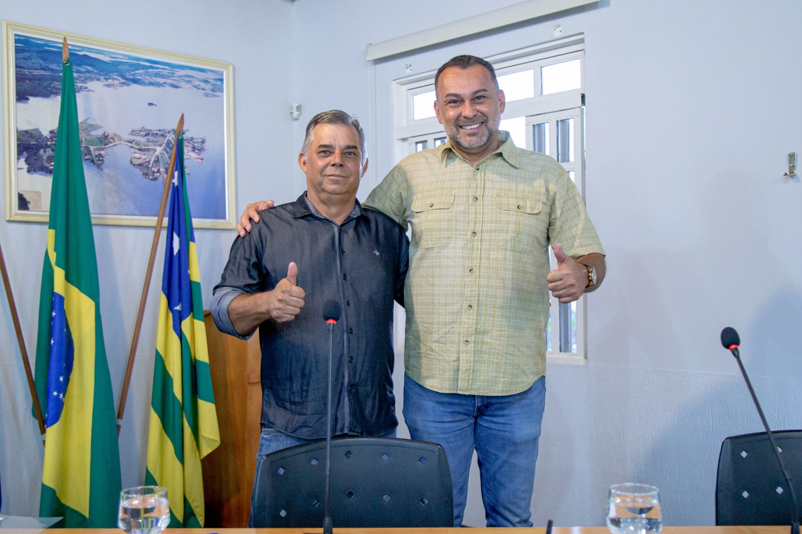 Haroldinho Calaça Coelho (União Brasil), terá como pré candidato a vice o vereador José Luiz do Nascimento - Zé Gaiola (PDT)