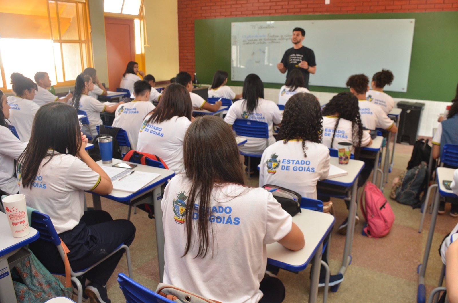 Alunos da rede estadual de Educação se prepararam o Enem 2024 