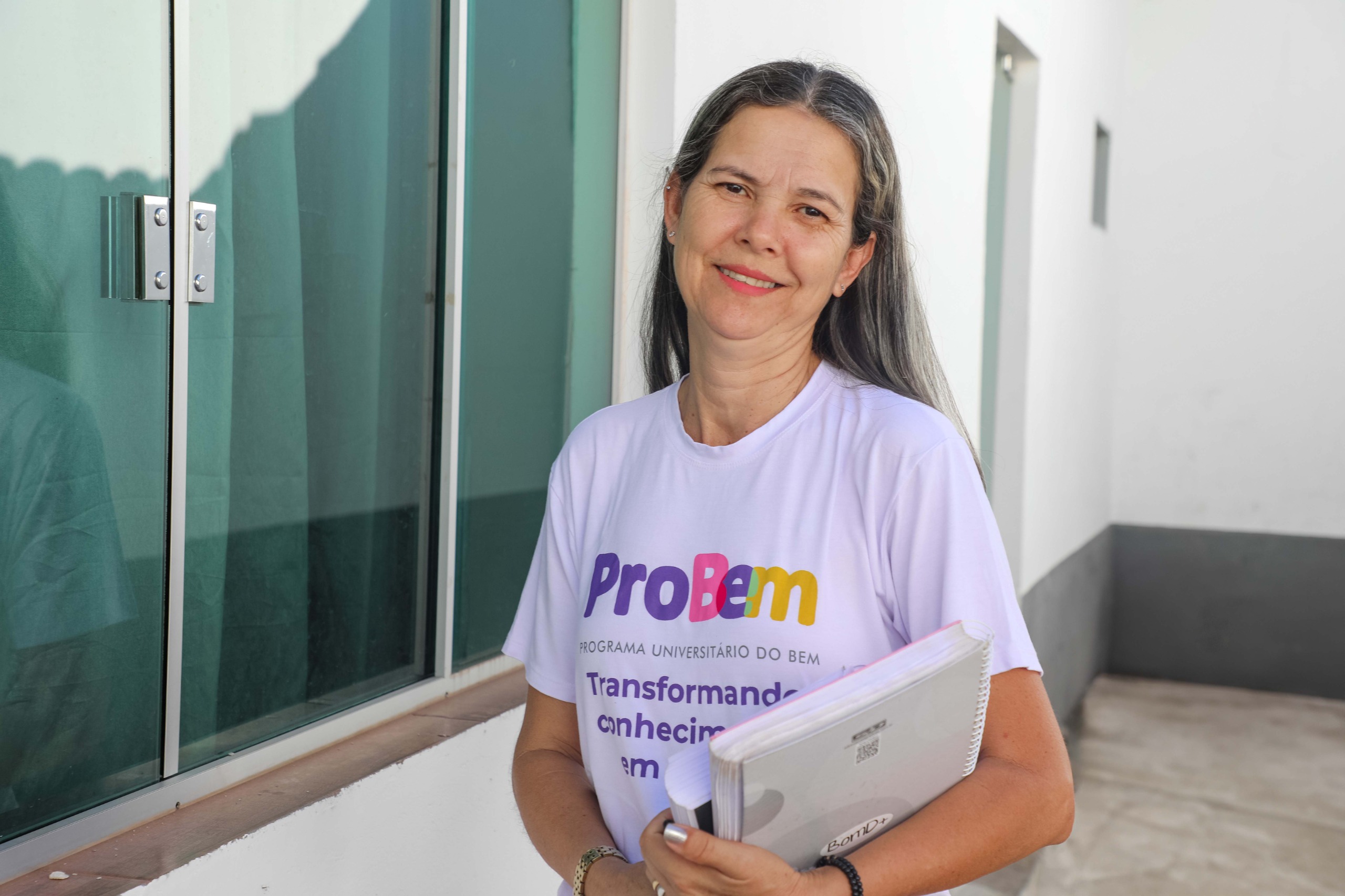 Aos 52 anos, Sandra Rodrigues Martins e Silva realiza o sonho de ingressar no ensino superior no curso de Enfermagem por meio do ProBem.