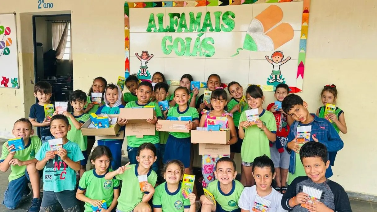 Programa AlfaMais, lançado pelo governador Ronaldo Caiado, contribui para a significativa melhoria do processo de ensino e aprendizagem