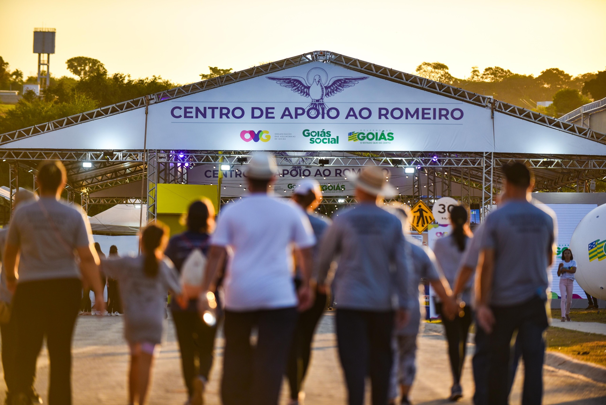 Neste ano, Centro de Apoio ao Romeiro de Trindade realizou 430 mil atendimentos durante a Romaria do Divino Pai Eterno