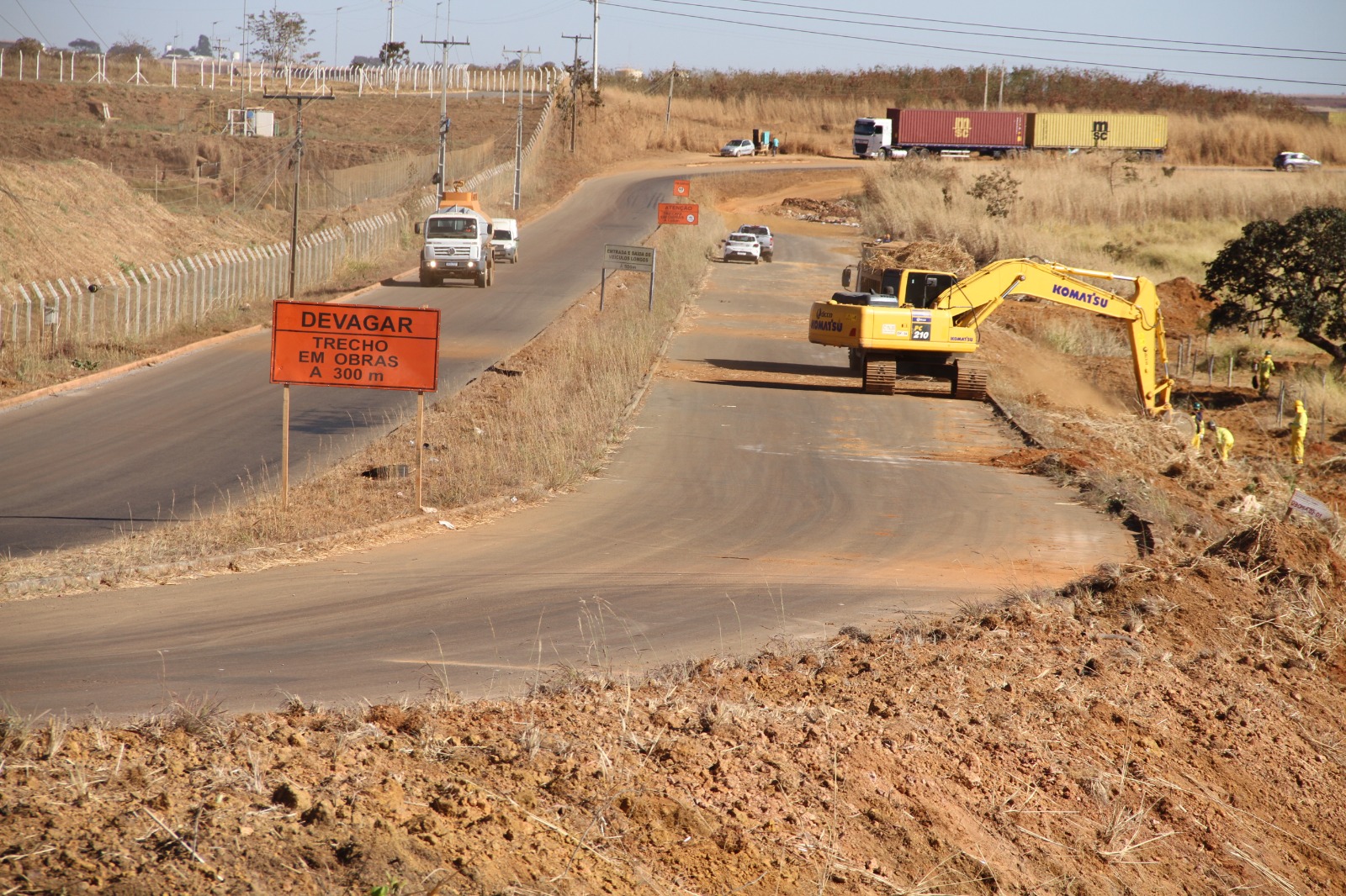 Construção do Contorno Viário do Distrito Agroindustrial de Anápolis vai facilitar mobilidade urbana na região