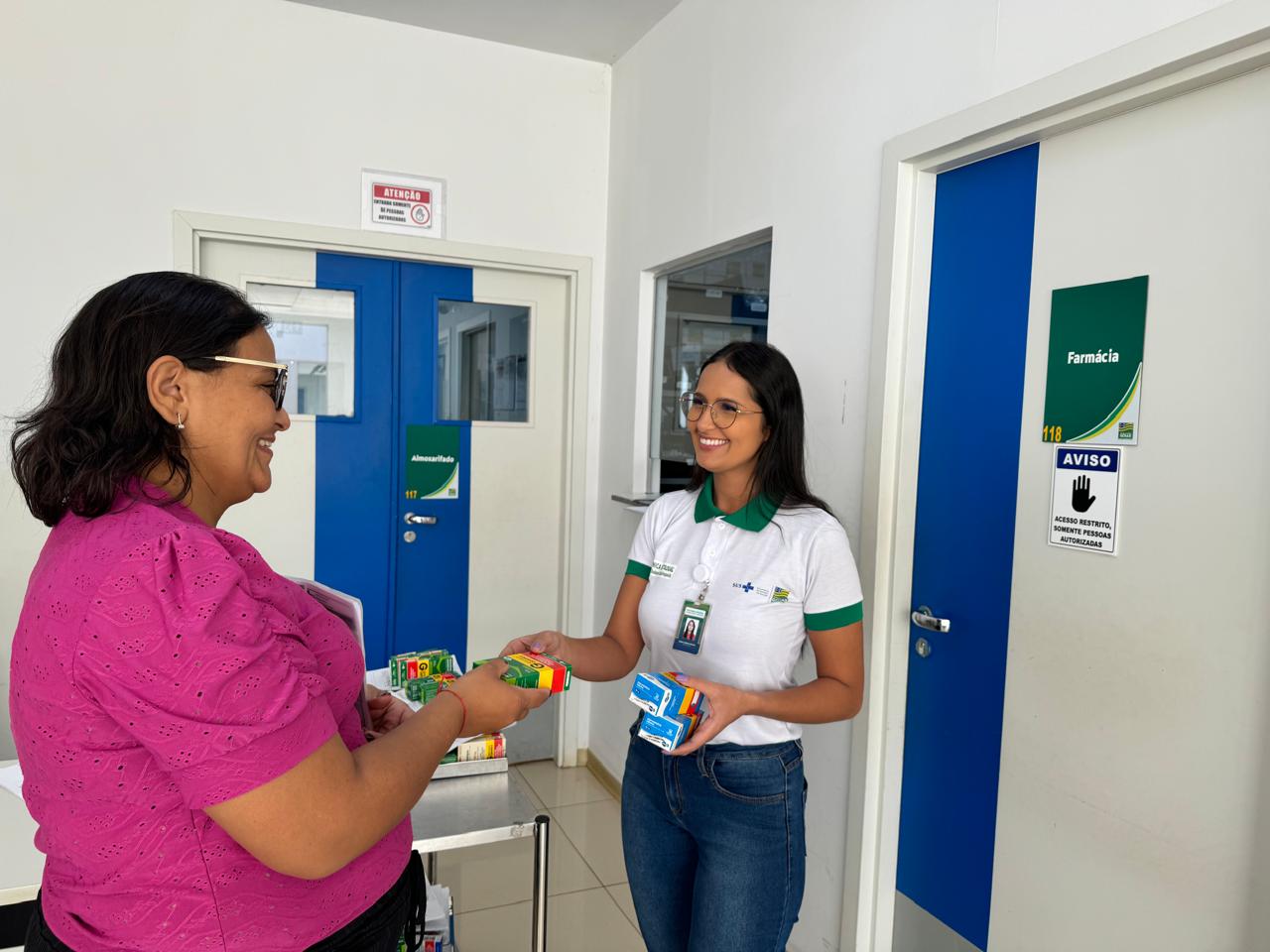 Policlínica de Quirinópolis distribui medicamentos de alto custo a pacientes de 28 municípios do Sudoeste goiano