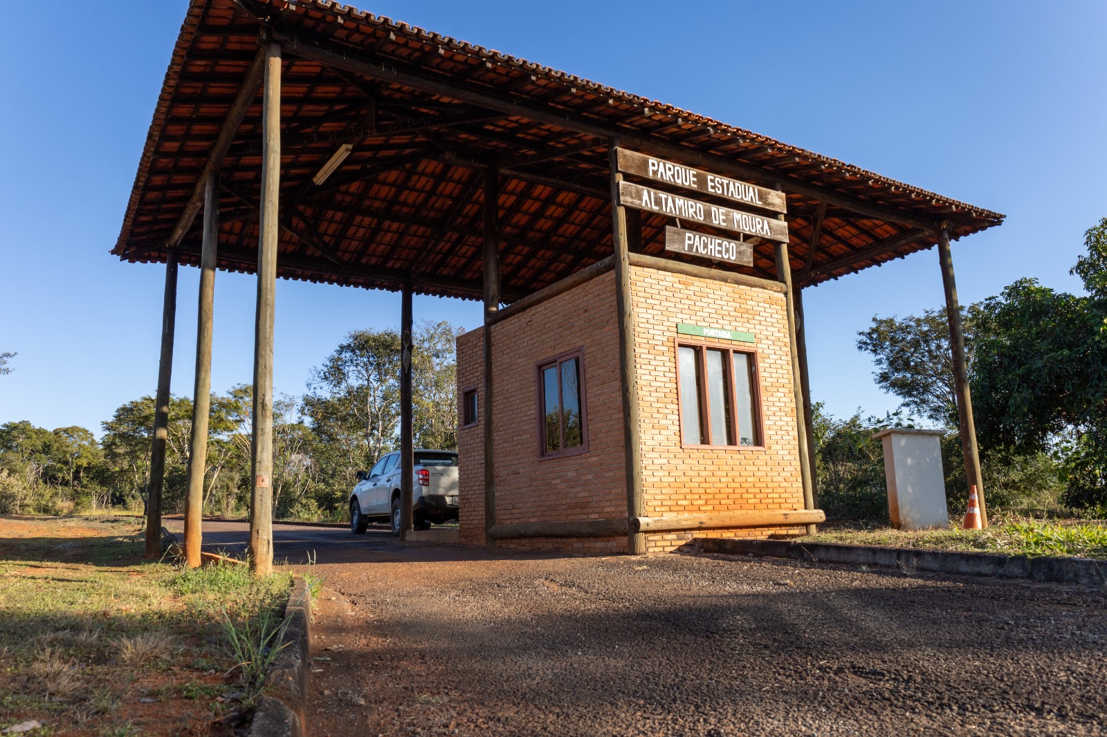 Peamp recebe visita técnica de representantes do MP-GO em programação de seminário sobre unidades de conservação